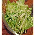 MarsaM's cooksnap of when they made 水菜＆レタス＆ツナのわさびマヨサラダ.