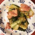 チェリチョコ's cooksnap of when they made チンゲン菜と豚肉のナンプラー炒め♪.