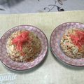 明日の風☆'s cooksnap of when they made 残ったご飯で作れるチャーハン.