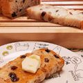 Miella's cooksnap of when they made レーズンくるみ食パン（ＨＢ）.