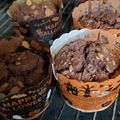はるみいかあさん's cooksnap of when they made おからと米粉の濃厚チョコマフィン.