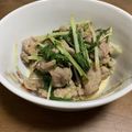 クックBPCWI7☆'s cooksnap of when they made おかわり確定！京菜と豚コマのスタミナ炒め.