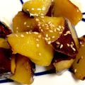若女将まゆぞう's cooksnap of when they made フライパンで簡単♪揚げないカリほく大学芋.