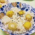 みかかめ's cooksnap of when they made 冷凍むき栗を使って超簡単栗おこわ♪.
