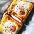 ふぁんたにゃん's cooksnap of when they made マヨネーズ卵トースト.