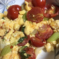なつきよう's cooksnap of when they made 夏バテにさっぱり！セロリとトマトの卵とじ.