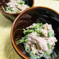 hiro_aya's cooksnap of when they made ツナと豆苗のわささんしょうマヨ和えサラダ.