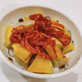 ゆにこーん☆'s cooksnap of when they made 南瓜のキムチ和え.