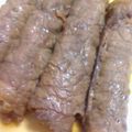 とろとろとろりん's cooksnap of when they made ご飯がすすむ☆シソ巻き牛肉.
