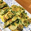 あかひな☆'s cooksnap of when they made もちもち！ニラチヂミ.