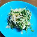 ゆきぷよたん's cooksnap of when they made 手作り簡単ドレッシング☆豆苗もやしサラダ.