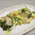 ジョングレ's cooksnap of when they made 小松菜と豚肉の卵炒め.