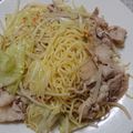 nofuxx's cooksnap of when they made レモンでさっぱり☆ネギ塩焼そば♡.