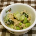 youtapapa's cooksnap of when they made 枝豆ときゅうりのツナごまサラダ.