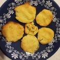 min☆___'s cooksnap of when they made 簡単❤︎さつま芋の絞り出しクッキー.