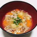 もぐ・ω・くま's cooksnap of when they made 豚こまのお味噌汁.