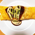 p♡angel's cooksnap of when they made キャベツと卵とマヨネーズのみとん平焼き.