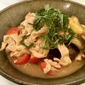 chou*'s cooksnap of when they made さっぱり☆なすとトマトの豚しゃぶサラダ.