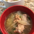 saki1010's cooksnap of when they made たっぷり生姜☆鶏と野菜の中華風スープ.