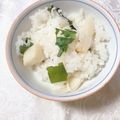 yesmama's cooksnap of when they made バターふんわり若芽と筍の簡単炊き込みご飯.
