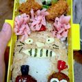 ぐーたりん88's cooksnap of when they made キャラ弁☆ミートボールでまっくろくろすけ.