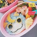 ELLY､T's cooksnap of when they made ブシニャン❤簡単❤妖怪ウォッチキャラ弁.