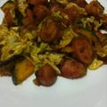 さあさま's cooksnap of when they made お弁当に♬ソーセージ＆キャベツカレー炒め.