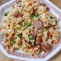 candy726's cooksnap of when they made ★ウェイパーでパラパラ炒飯★.