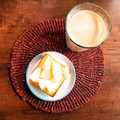 ふか谷's cooksnap of when they made 梨のはちみつトースト.