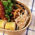 ♡りこぴん♡'s cooksnap of when they made 蓮根とウインナーのポン酢炒め.