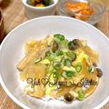 YUH♡ママ's cooksnap of when they made 高野豆腐と玉葱の玉子とじ.
