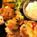 ＊☆mina☆＊'s cooksnap of when they made 鶏むね肉の丸め焼き＊バジル＆パルメザン＊.