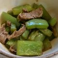 Ra16's cooksnap of when they made 牛肉とピーマンの青椒肉絲風炒め.