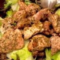 1035's cooksnap of when they made チキンスブラキサラダ(ギリシャ風サラダ）.