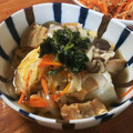 低カロ探検隊's cooksnap of when they made 車麩の卵とじ♪懐かしい母の味♪.
