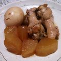 クック6DDPP8☆'s cooksnap of when they made ♪鶏手羽大根の甘辛煮♪.