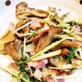 kyuko☆'s cooksnap of when they made 水菜とベーコンのバター炒め.
