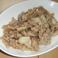 きらり流れ星's cooksnap of when they made 豚ときのこのラッキョウ炒め.