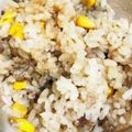 お茶の子パンダ's cooksnap of when they made 炊飯器で簡単♡牛肉ピラフ.