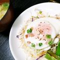ミカ★ヅキ's cooksnap of when they made ♡オニオンカップのベーコンエッグ♡.
