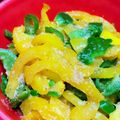 アピコ's cooksnap of when they made ピーマン＆パプリカの中華風マリネ♪.