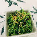 Chico・・☆'s cooksnap of when they made 簡単おつまみ♡豆苗と塩こんぶのナムル.