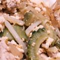 ひろ0331's cooksnap of when they made 【簡単】めんつゆだけ！ゴーヤチャンプル.