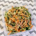 めんぼっこ's cooksnap of when they made やみつき♡きゅうりと人参のナムル.