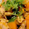 愛猫ベリー's cooksnap of when they made 豚肉とかぼちゃのにんにく味噌炒め。.