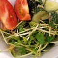 くしろん's cooksnap of when they made 豆苗の塩こぶサラダ.