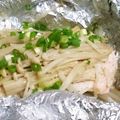 うめこ＆りゅうのすけ's cooksnap of when they made きのこたっぷり♪鮭のホイル焼き.