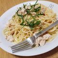 クックY06997☆'s cooksnap of when they made ささみと梅の冷製パスタ.