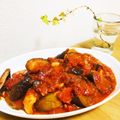 ♡トモモン♡'s cooksnap of when they made チキンと茄子のピリ辛アラビアータ煮込み☆.