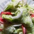 ふぁんたにゃん's cooksnap of when they made レタスとかにかまのコールスロー風サラダ.